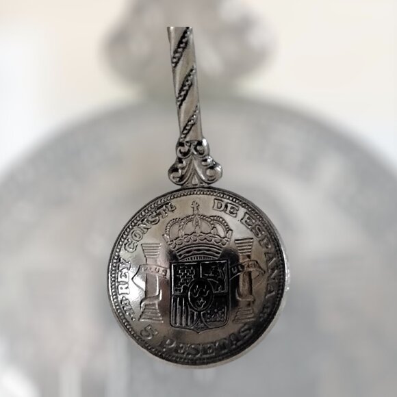 Ornate Spanish Spoon from Torremolinos Costa Del Sol Spain - Picture 3 of 8